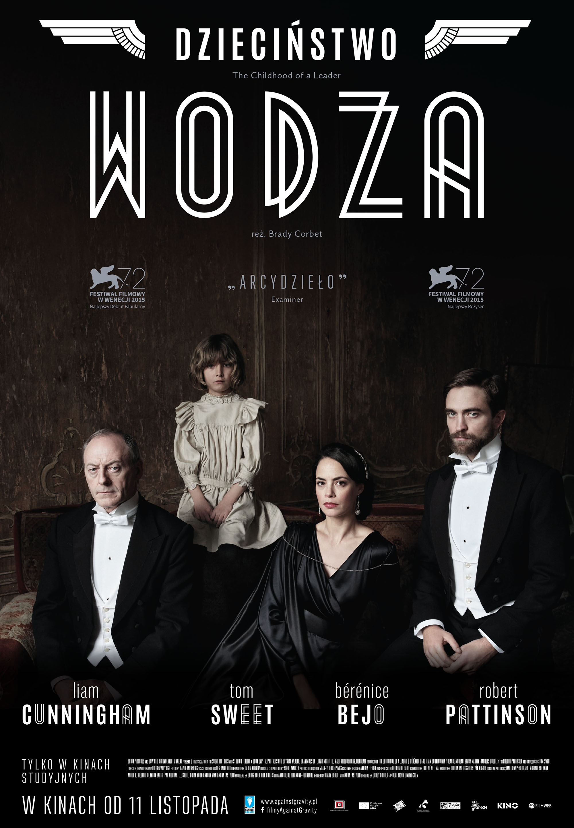 Polski plakat filmu 'Dzieciństwo wodza'