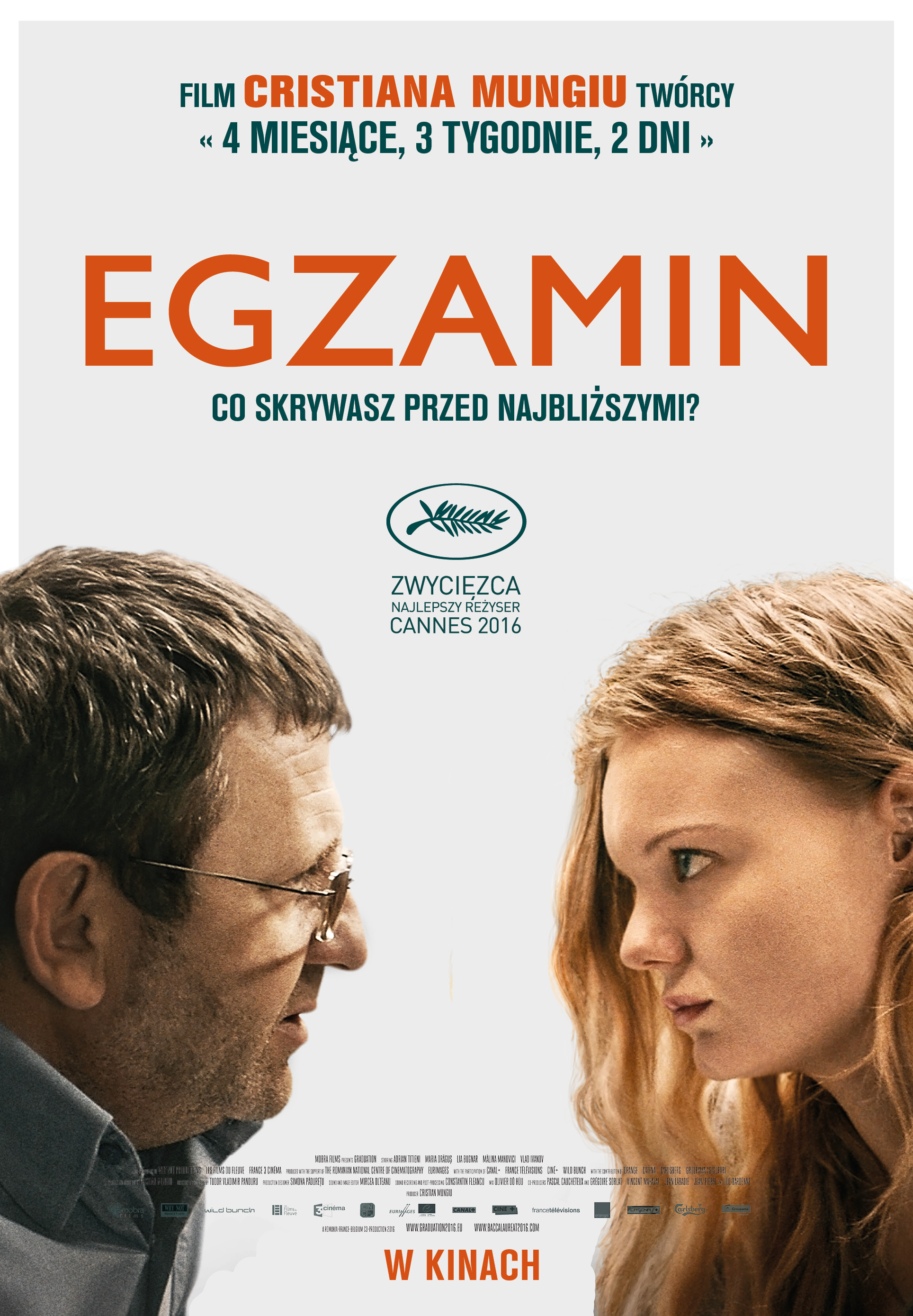 Polski plakat filmu 'Egzamin'