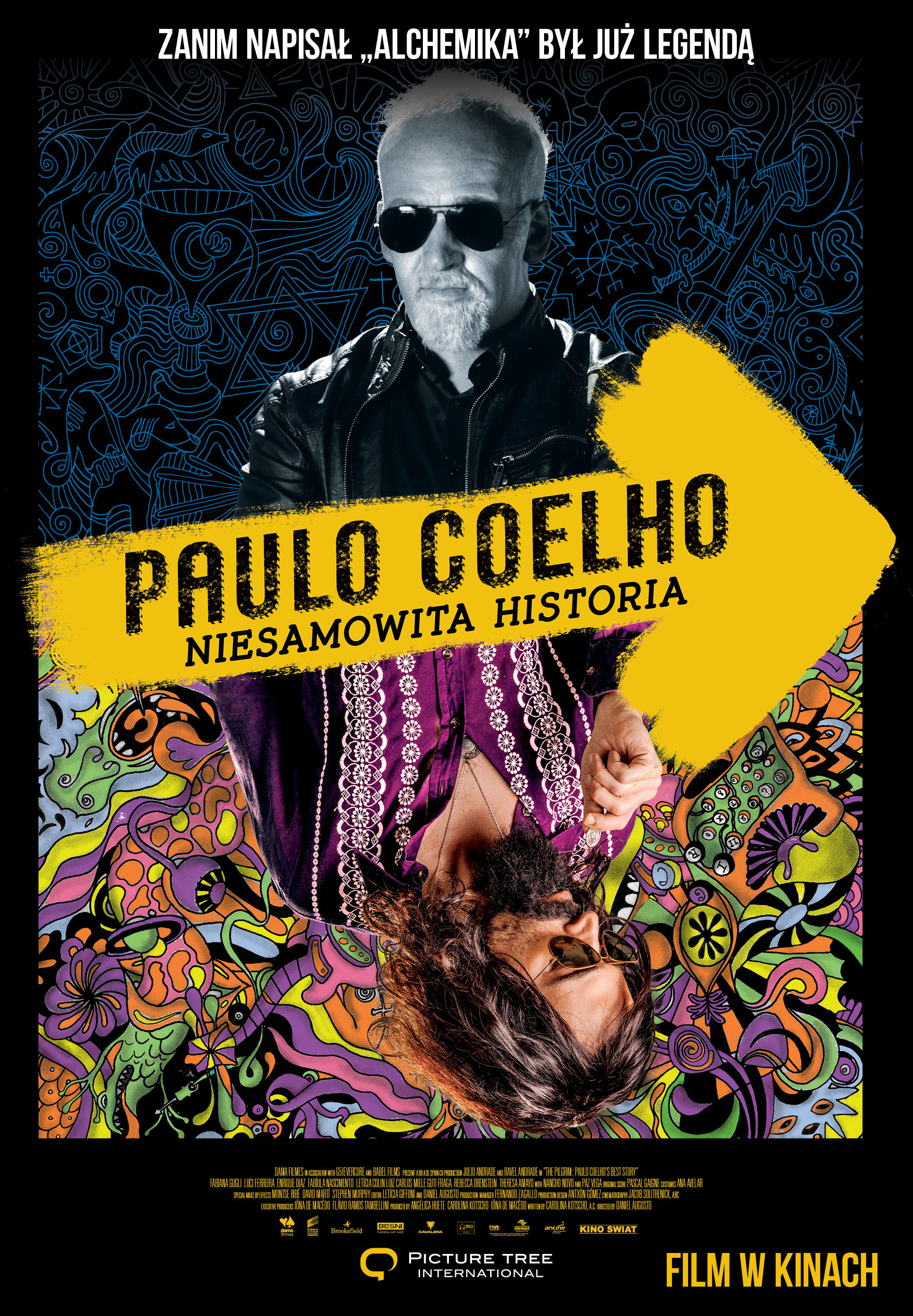 Polski plakat filmu 'Paulo Coelho. Niesamowita historia'