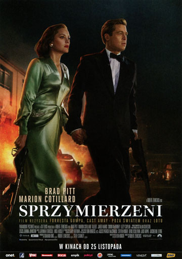 Przód ulotki filmu 'Sprzymierzeni'