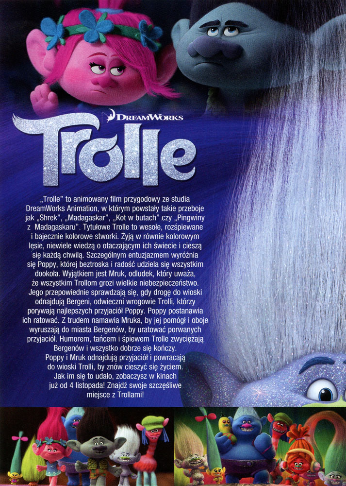 Ulotka filmu 'Trolle (tył)'
