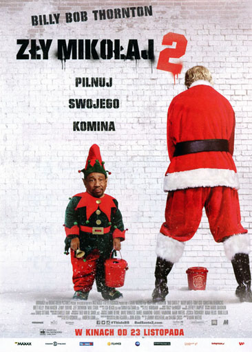 Przód ulotki filmu 'Zły Mikołaj 2'