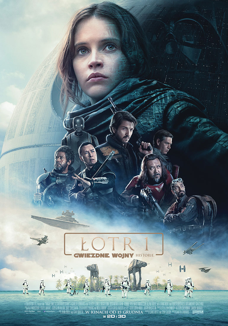 Polski plakat filmu 'Łotr 1. Gwiezdne wojny - historie'