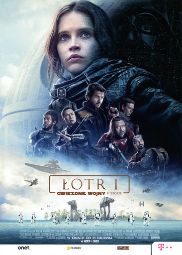 Przód ulotki filmu 'Łotr 1. Gwiezdne wojny - historie'