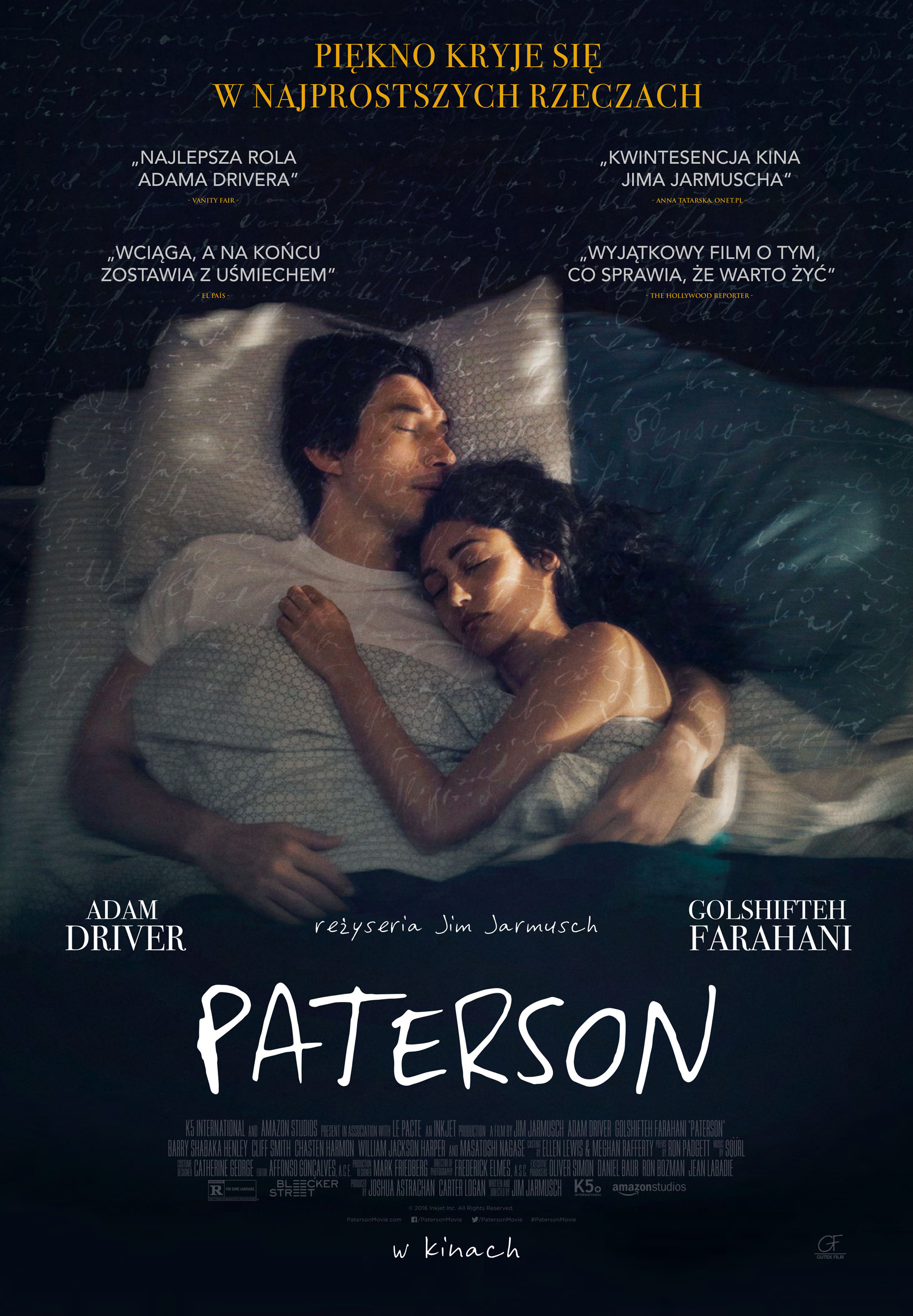 Polski plakat filmu 'Paterson'