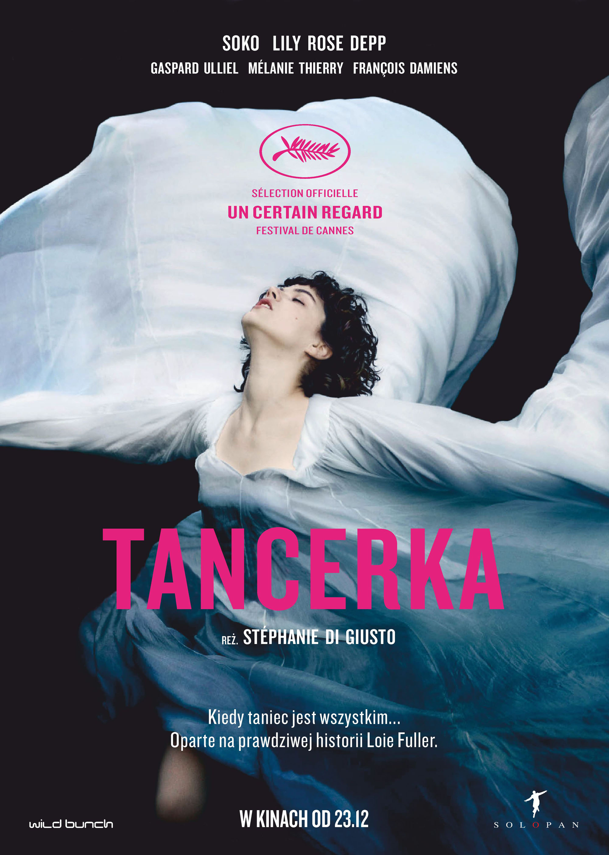Polski plakat filmu 'Tancerka'