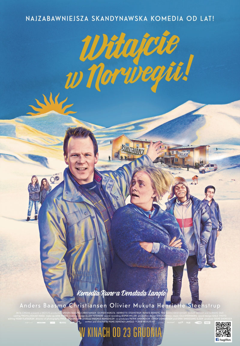 Polski plakat filmu 'Witajcie w Norwegii!'