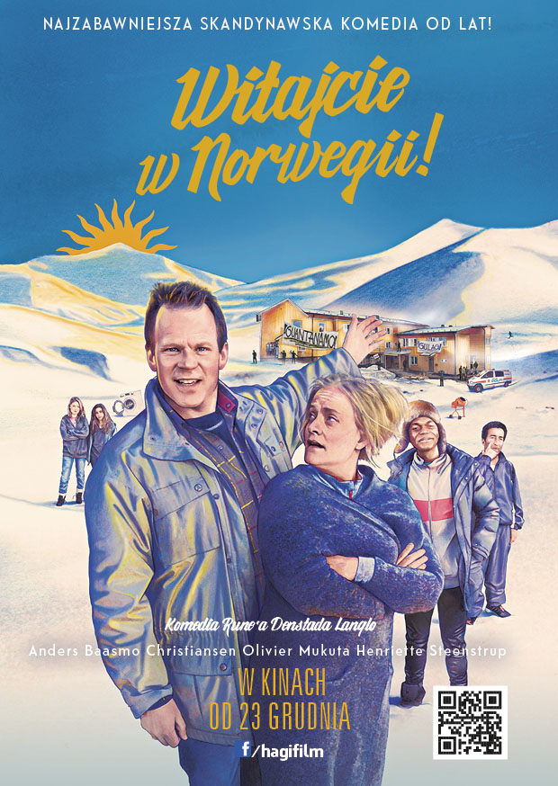 Ulotka filmu 'Witajcie W Norwegii! (przód)'