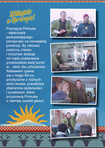 Tył ulotki filmu 'Witajcie w Norwegii!'