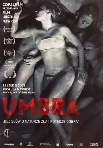 Przód ulotki filmu 'Umbra'