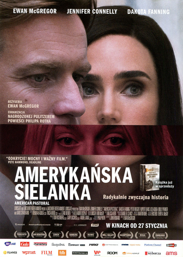 Ulotka filmu 'Amerykańska Sielanka (przód)'