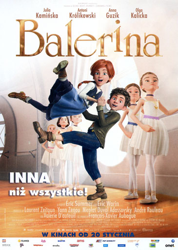 Przód ulotki filmu 'Balerina'