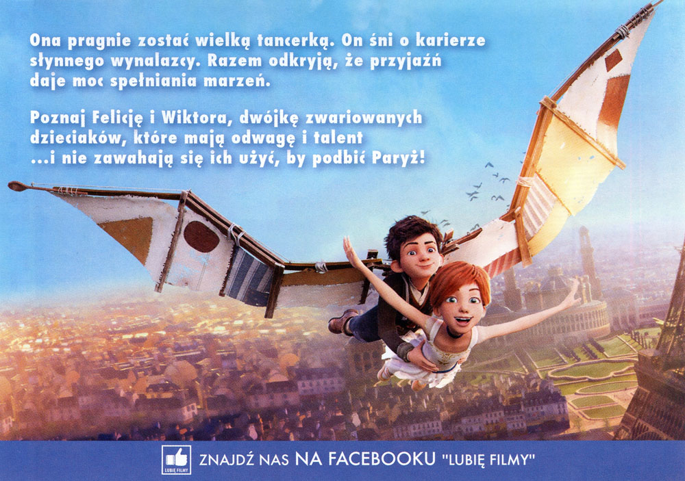 Ulotka filmu 'Balerina (tył - wersja B)'
