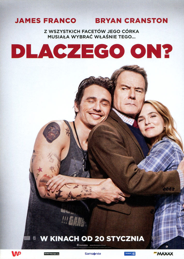 Ulotka filmu 'Dlaczego On? (przód)'