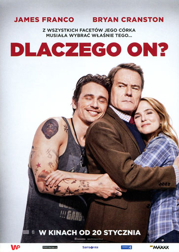 Przód ulotki filmu 'Dlaczego on?'