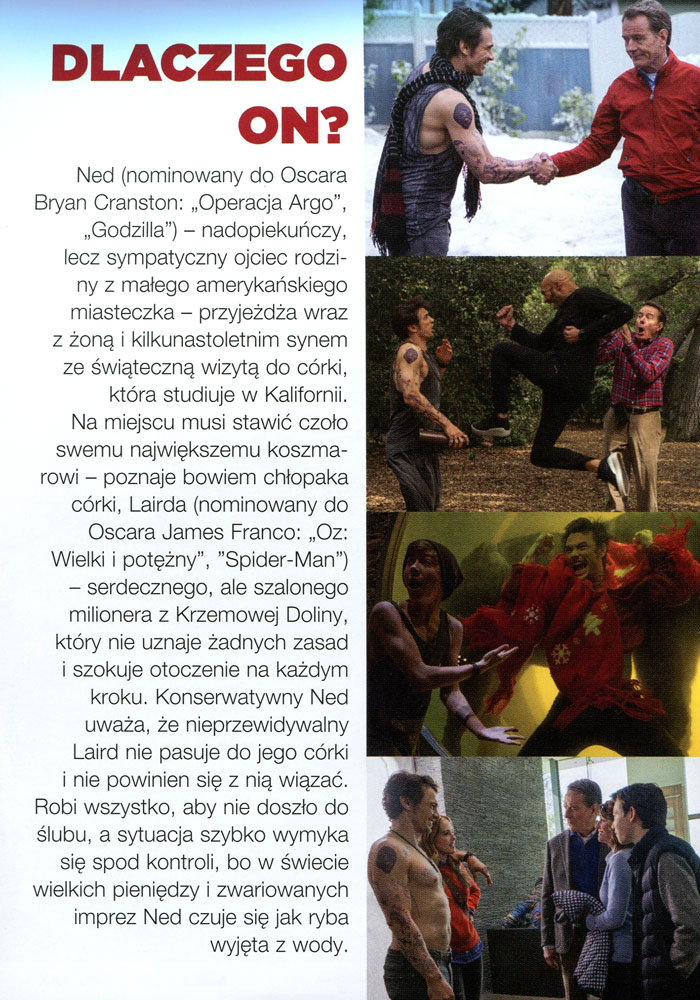 Ulotka filmu 'Dlaczego On? (tył)'