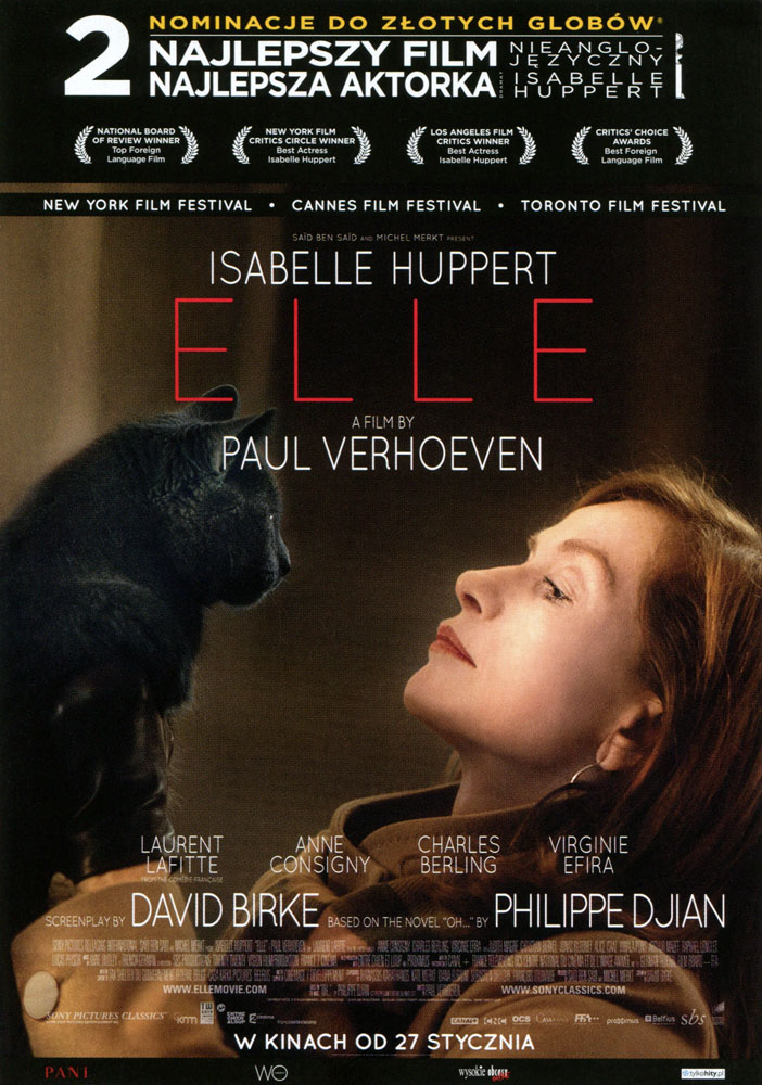 Ulotka filmu 'Elle (przód)'