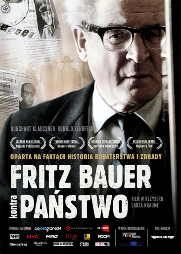 Przód ulotki filmu 'Fritz Bauer kontra państwo'