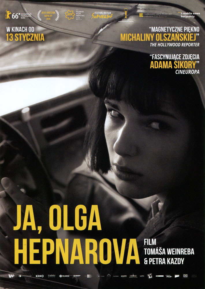 Ulotka filmu 'Ja, Olga Hepnarova (przód)'