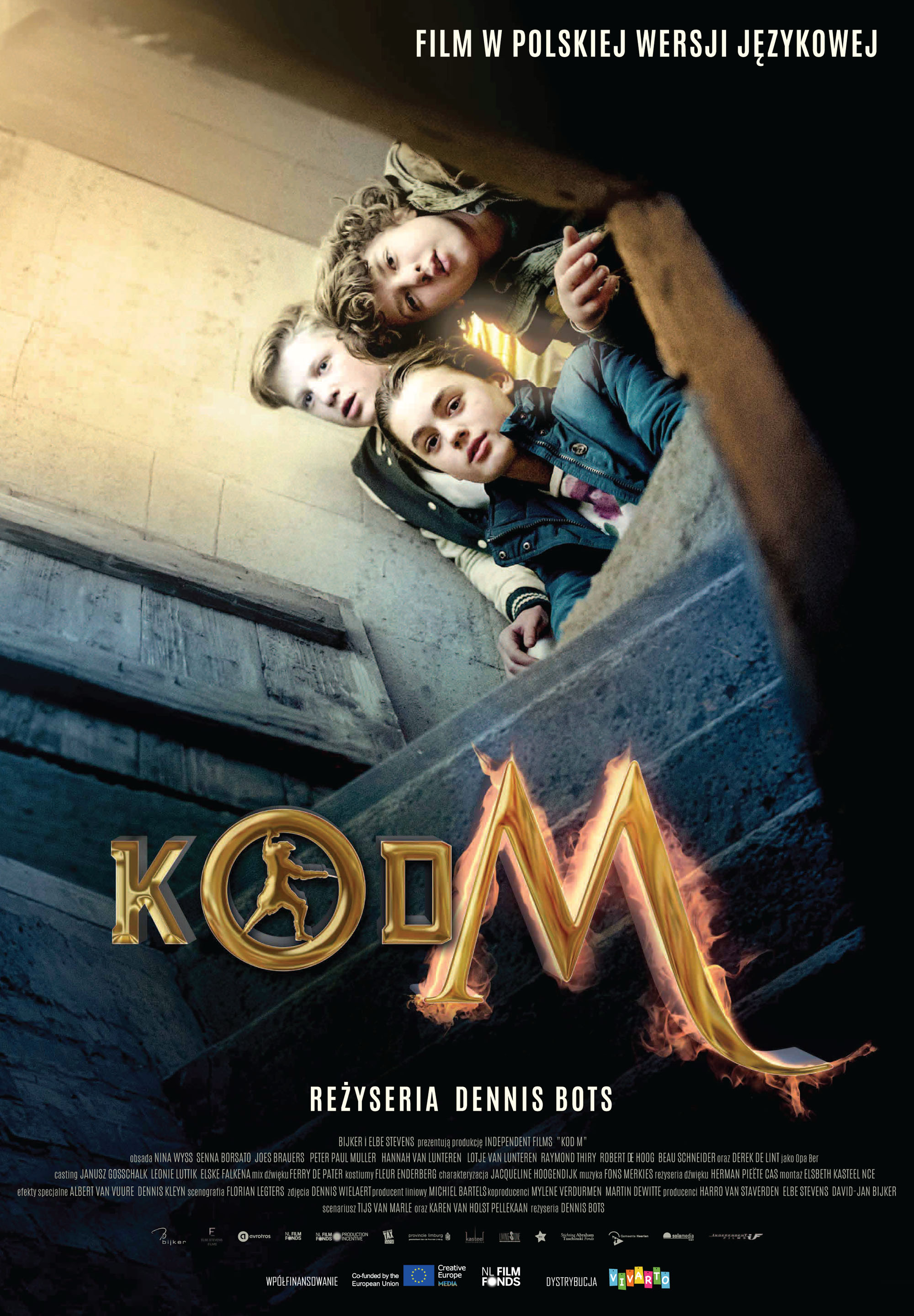 Polski plakat filmu 'Kod M'