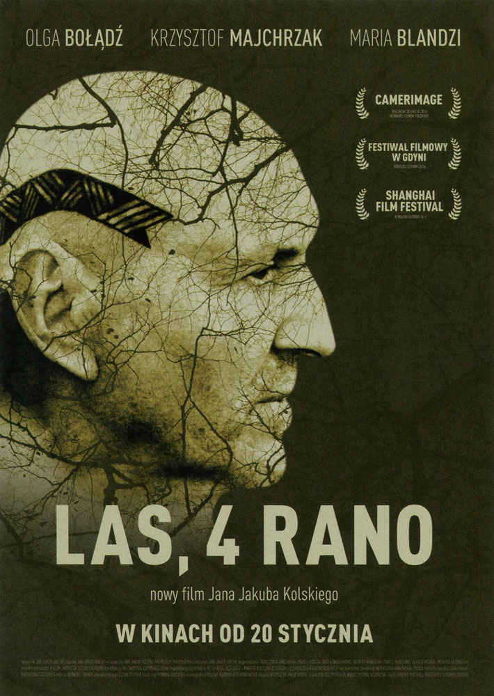 Ulotka filmu 'Las, 4 Rano (przód)'