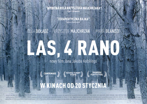 Przód ulotki filmu 'Las, 4 Rano'