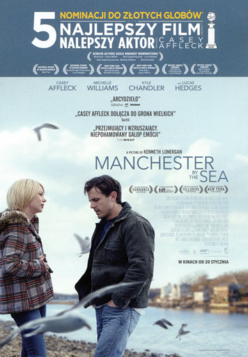 Przód ulotki filmu 'Manchester By The Sea'