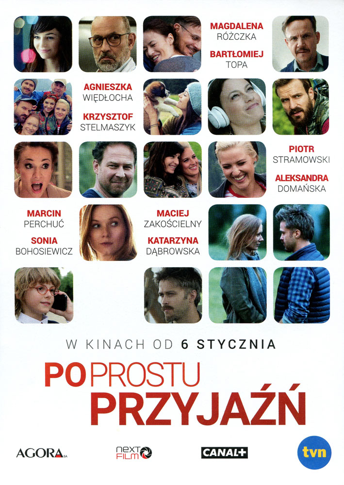 Ulotka filmu 'Po Prostu Przyjaźń (przód)'