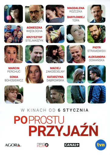 Przód ulotki filmu 'Po Prostu Przyjaźń'