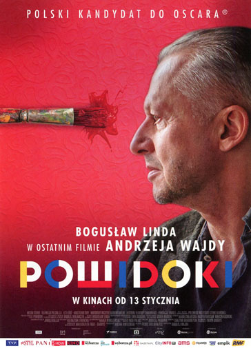 Przód ulotki filmu 'Powidoki'