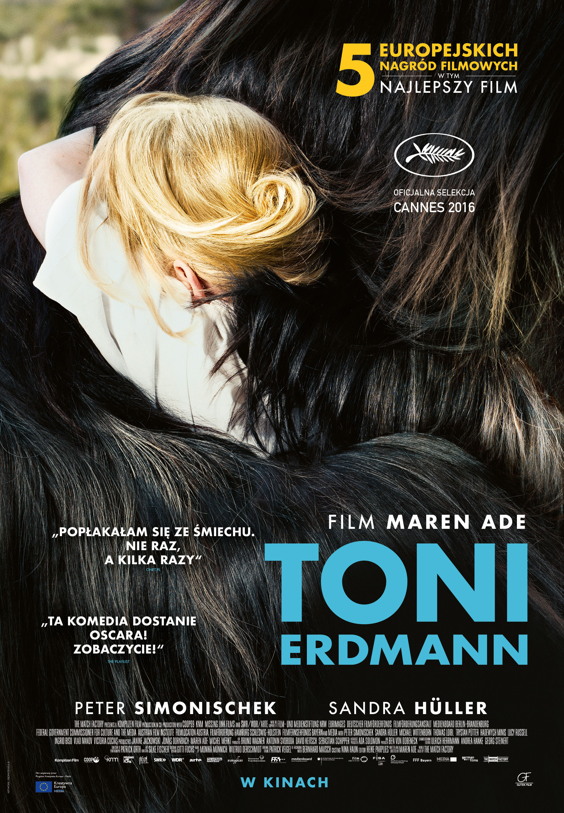 Polski plakat filmu 'Toni Erdmann'