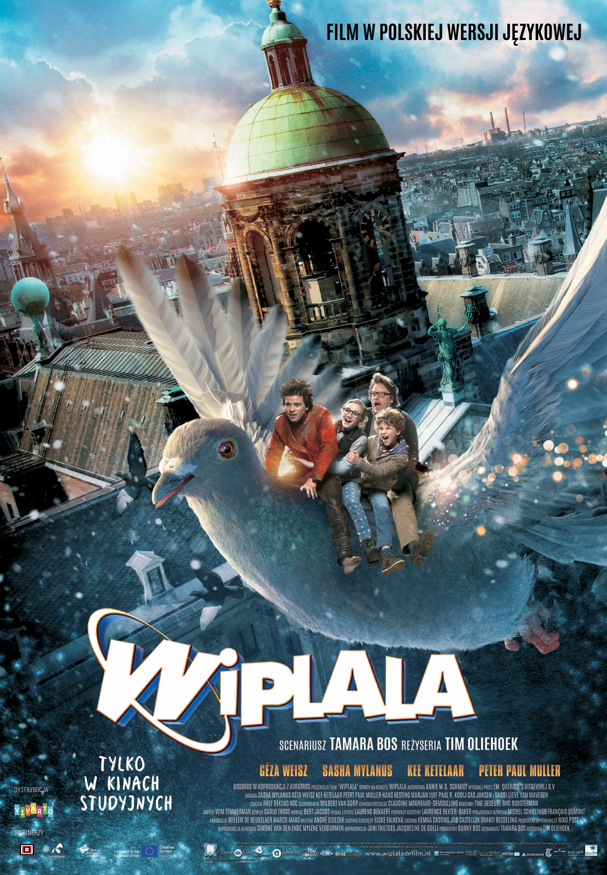Polski plakat filmu 'Wiplala'