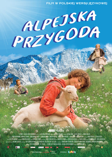 Przód ulotki filmu 'Alpejska Przygoda'
