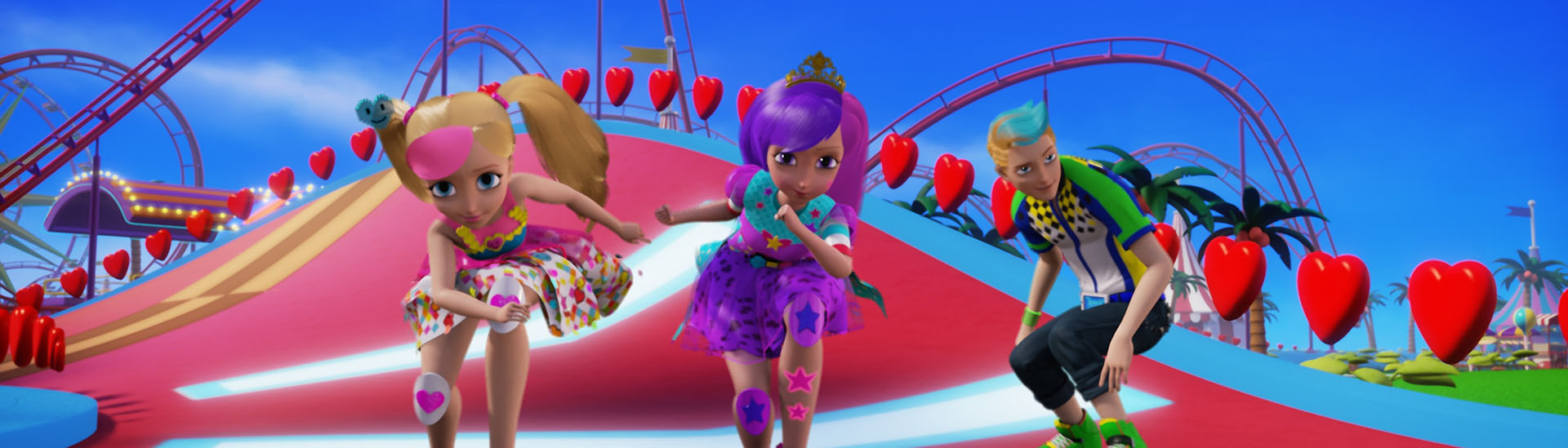Baner filmu 'Barbie w świecie gier' Baner filmu 'Barbie w świecie gier'