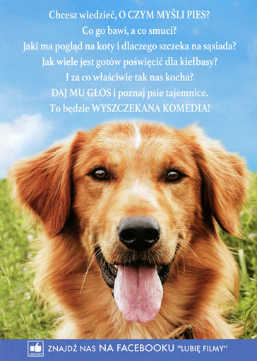 Tył ulotki filmu 'Był sobie pies'