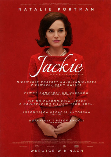 Przód ulotki filmu 'Jackie'
