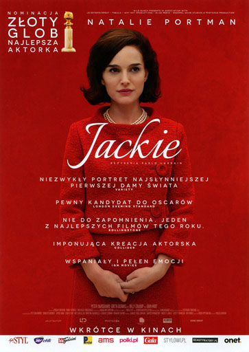 Przód ulotki filmu 'Jackie'