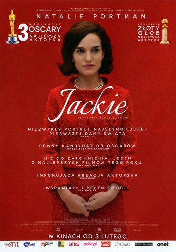 Przód ulotki filmu 'Jackie'