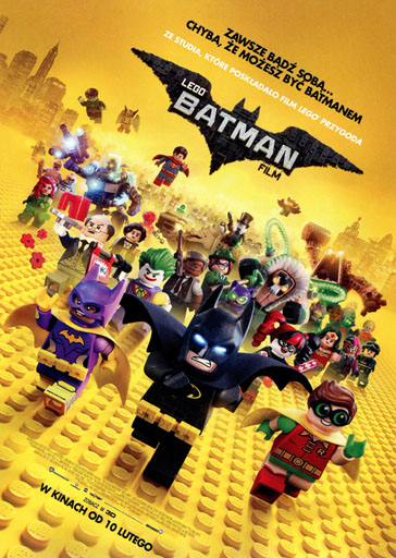 Przód ulotki filmu 'LEGO® BATMAN: FILM'