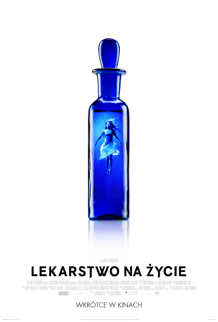 Polski plakat filmu 'Lekarstwo na życie'
