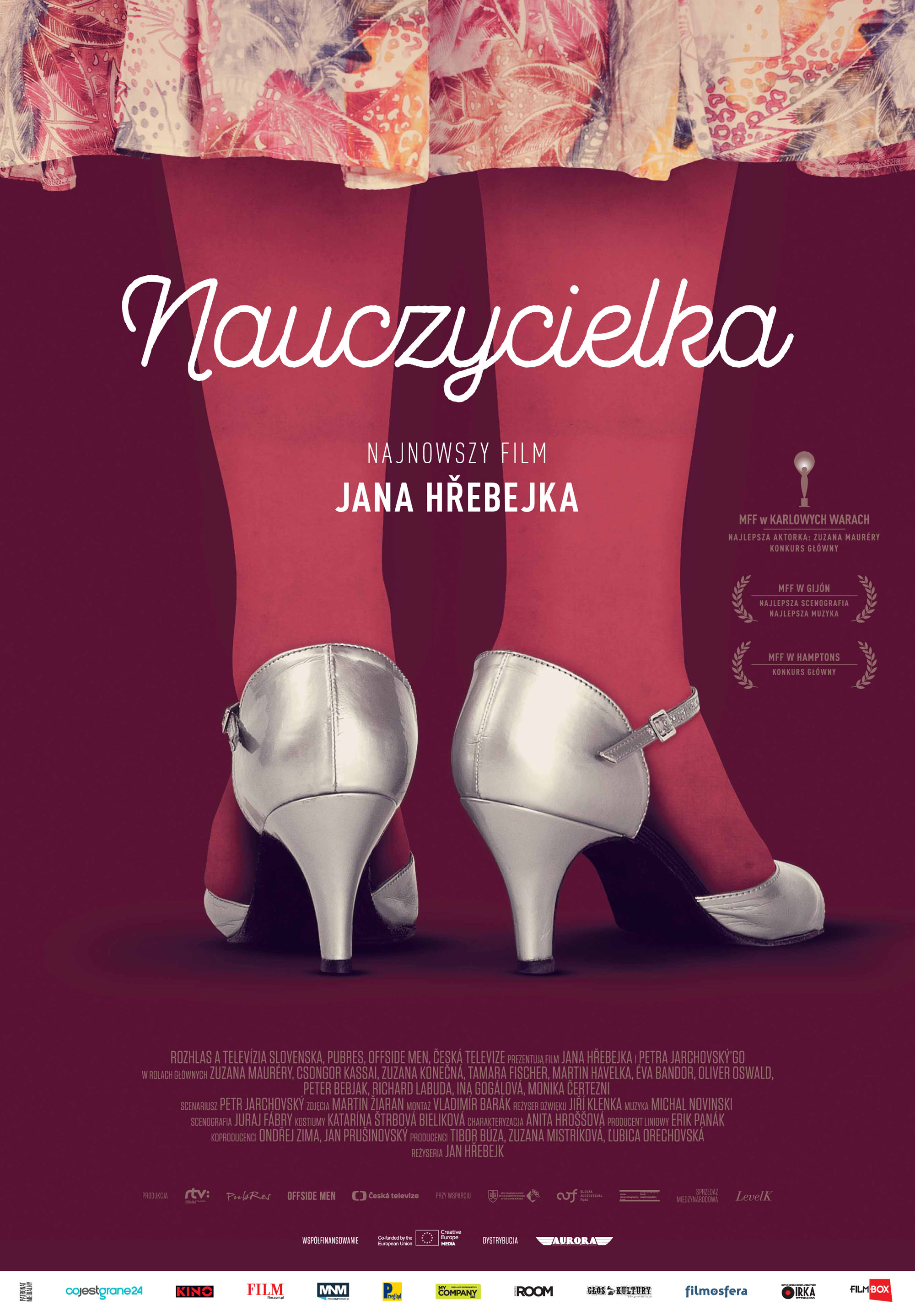 Polski plakat filmu 'Nauczycielka'