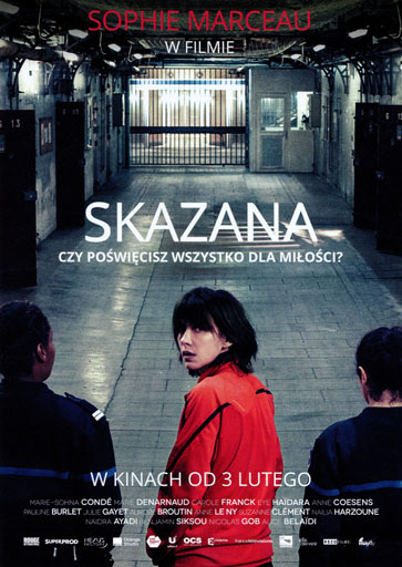 Przód ulotki filmu 'Skazana'