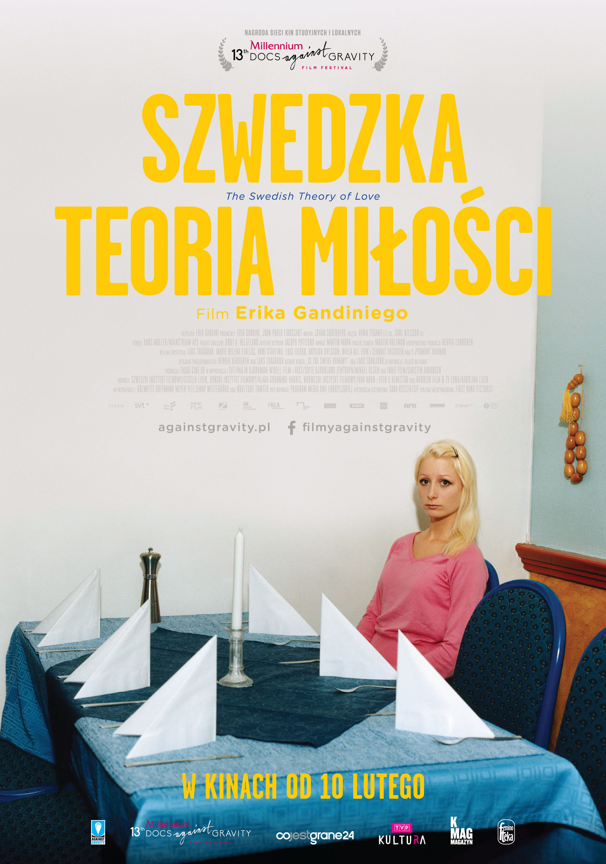 Polski plakat filmu 'Szwedzka teoria miłości'
