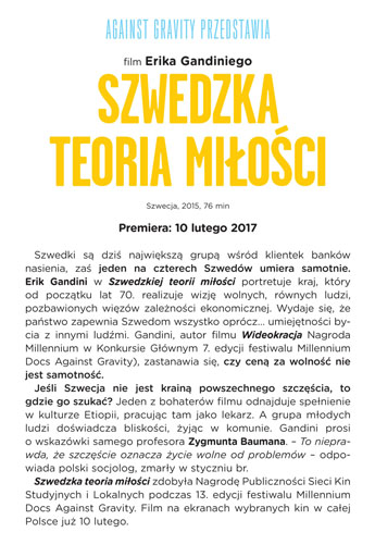 Tył ulotki filmu 'Szwedzka teoria miłości'