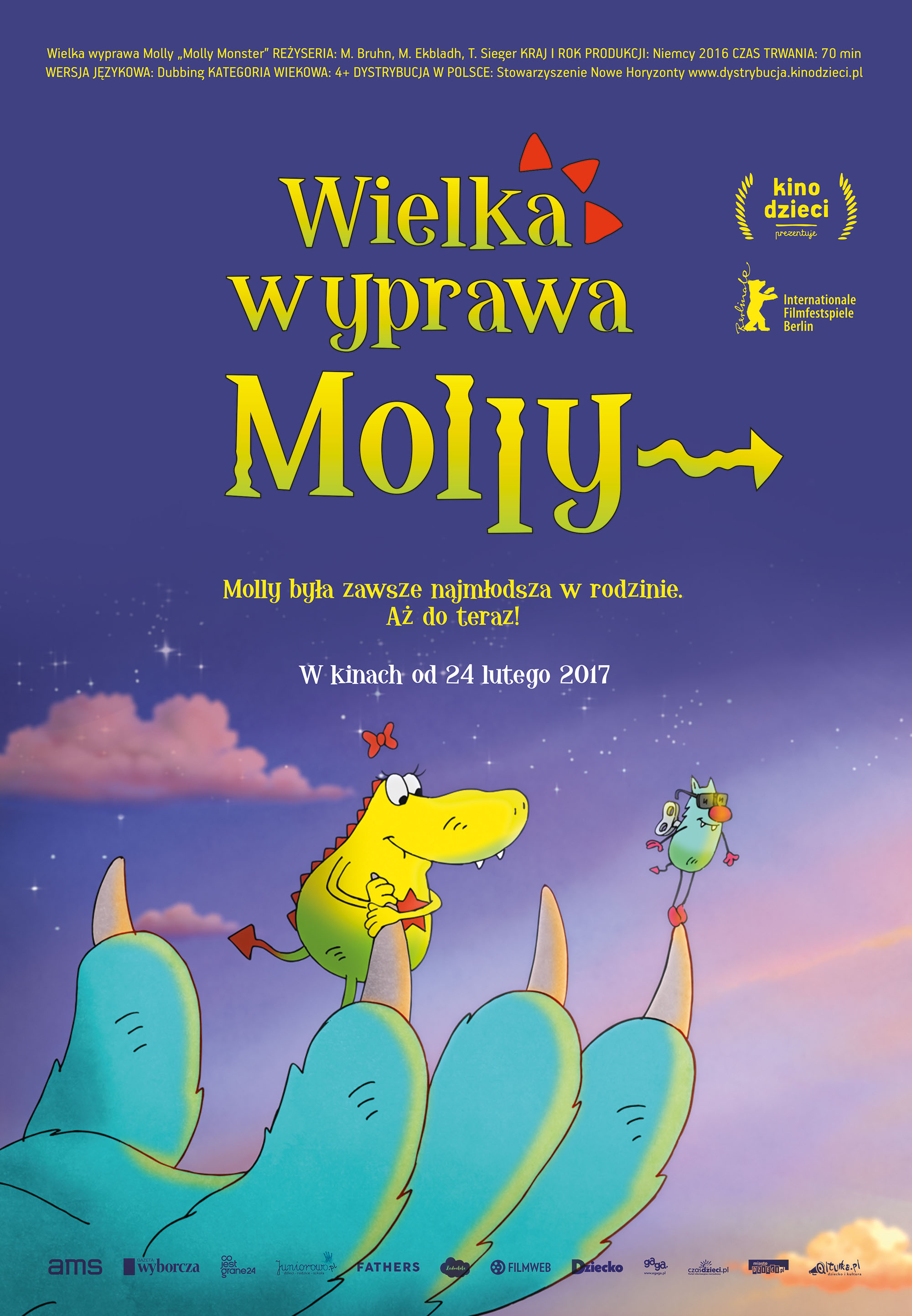 Polski plakat filmu 'Wielka wyprawa Molly'