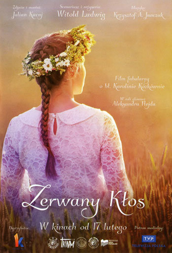 Przód ulotki filmu 'Zerwany kłos'
