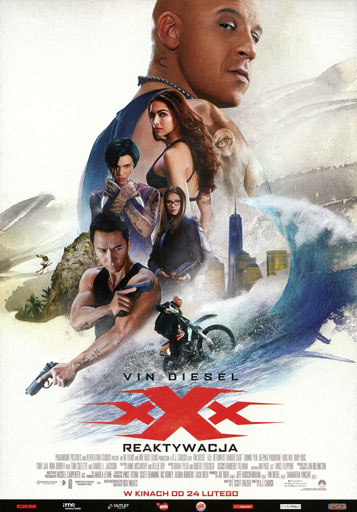 Przód ulotki filmu 'xXx: Reaktywacja'
