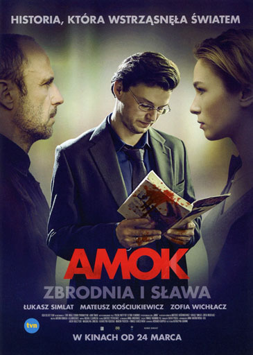 Przód ulotki filmu 'Amok'