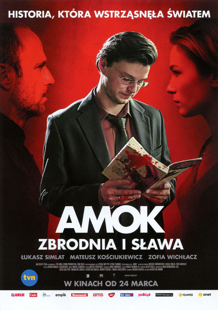 Ulotka filmu 'Amok (przód - wersja B)'