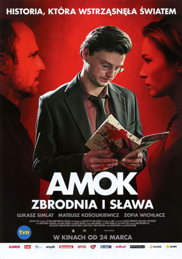 Przód ulotki filmu 'Amok'